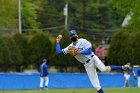 Baseball vs CGA  Wheaton College Baseball vs Coast Guard Academy during game one of the NEWMAC semi-finals playoffs. - (Photo by Keith Nordstrom) : Wheaton, baseball, NEWMAC
